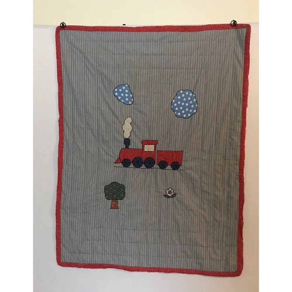 Train blanket 41‎ 1/2 x54 1/2